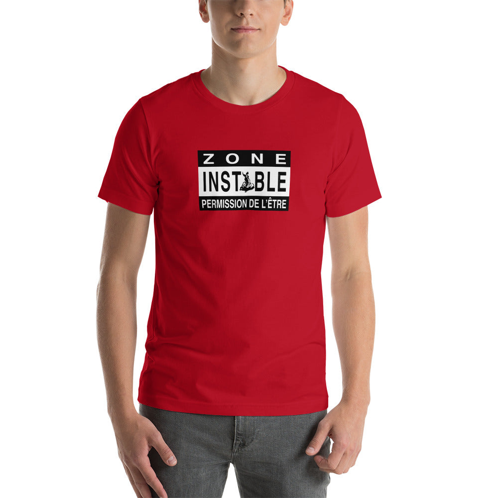 T-shirt Instable - permission